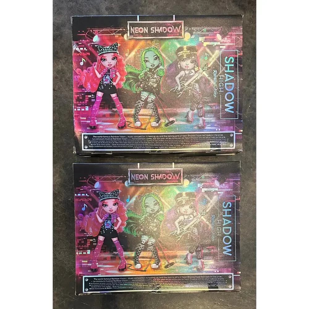 2 New Shadow High Rainbow Vision Series 1 Harley Limestone & Uma Vanhoose Neon